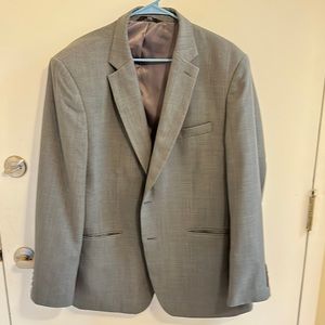 Haggar Travel Performance Suit Jacket Grey